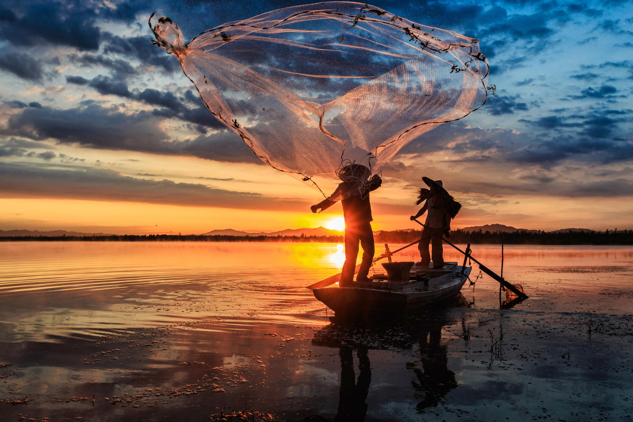 Casting-Net-Maintenance